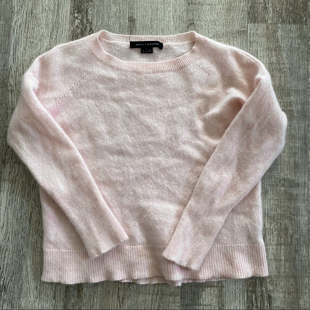 360 Skull Cashmere Lyndsey Lightning Bolt Sweater
